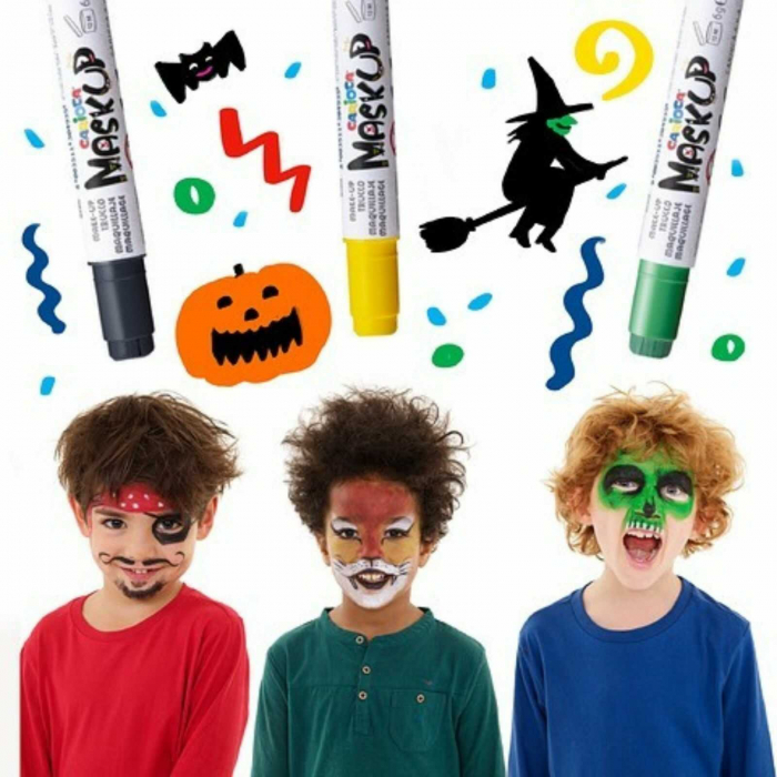 Set 6 carioci lavabile face painting, pictura pe fata, corp, body painting. [3]
