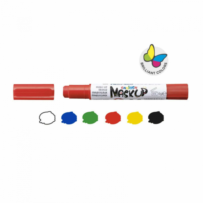 Set 6 carioci lavabile face painting, pictura pe fata, corp, body painting. [2]