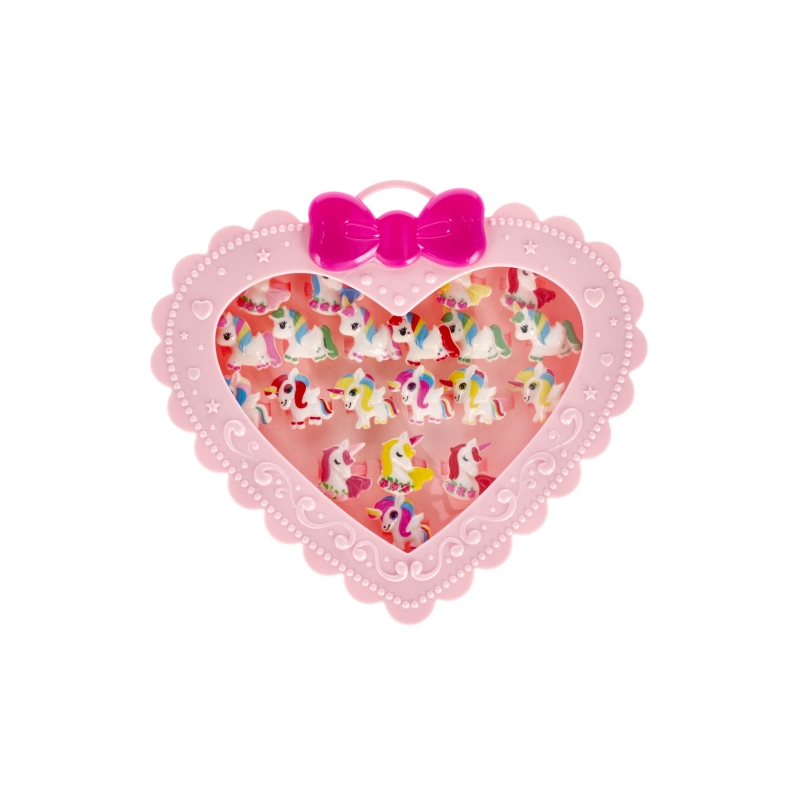 Set fashion - cutie de bijuterii cu inele - 20buc / set, MegaCreative 454576, 3+ ani [7]