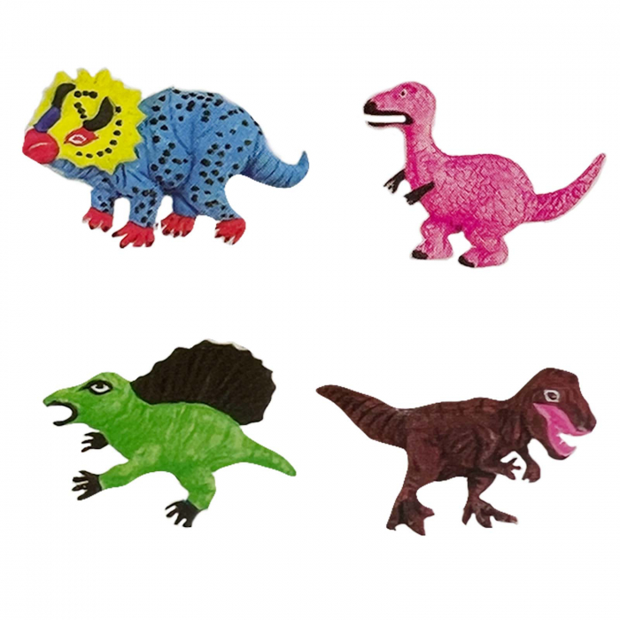 Set figurine din ipsos de pictat sau desenat, kit realizare Dinozauri [2]