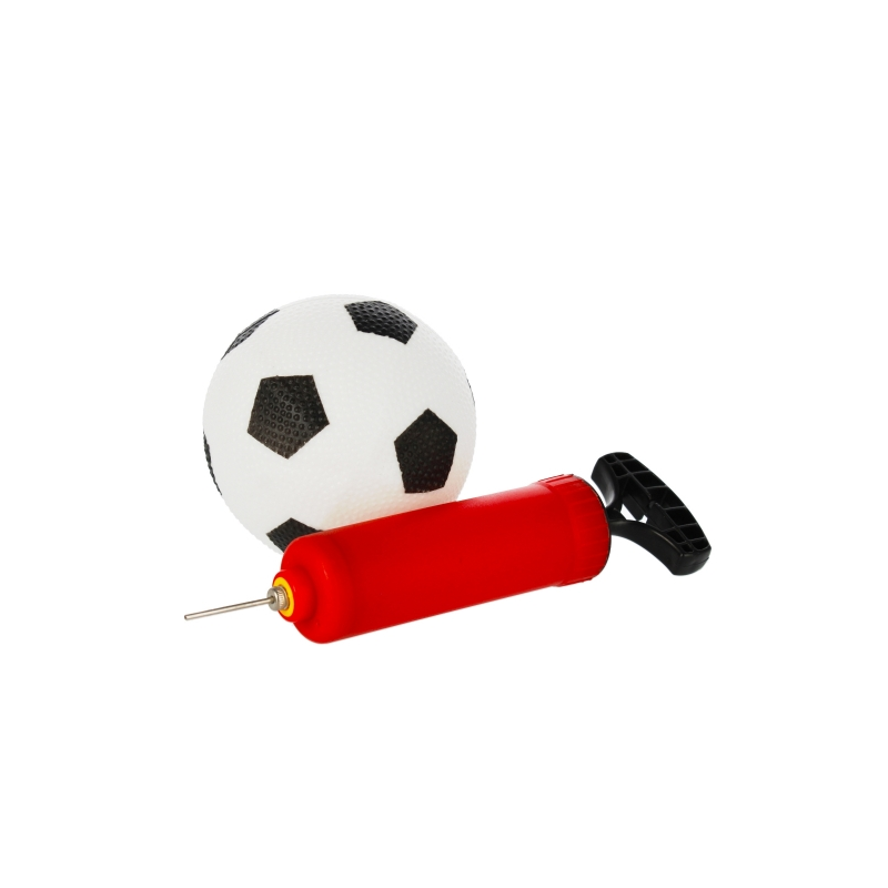 Set Fotbal, include 1x poarta de 65cm, plasa, pompa, minge, albastru, 3+ ani, MegaCreative, 380042 [3]
