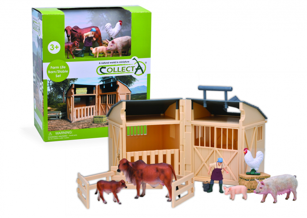 Set Grajd si sura pentru animale cu figurine incluse [1]