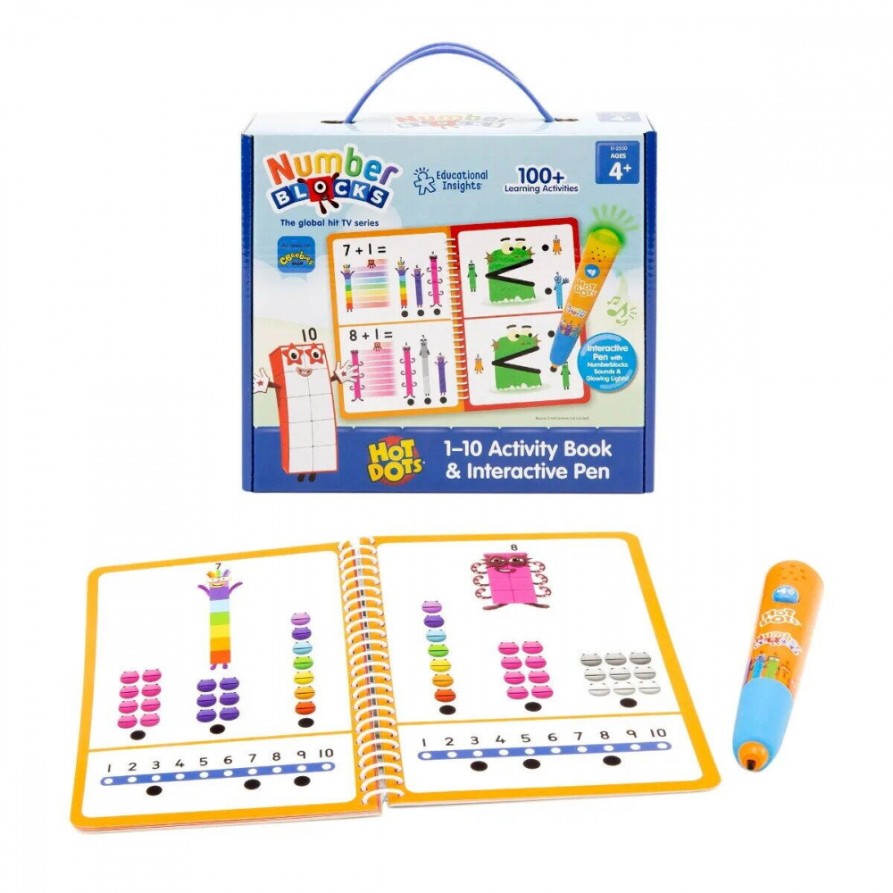 Set Hot Dots  - Numberblocks de la 1 la 10 [3]