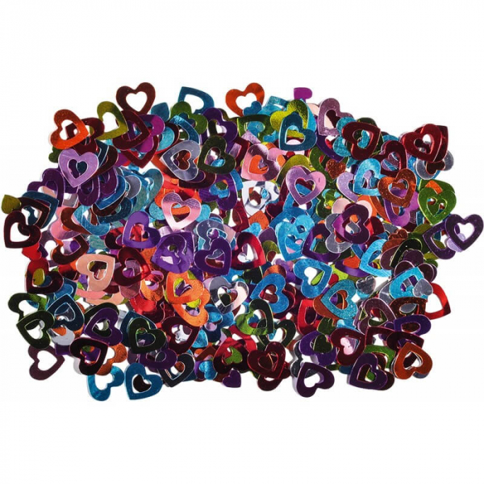 Set inimioare colorate pentru activitati craft, 15mm 14g [2]