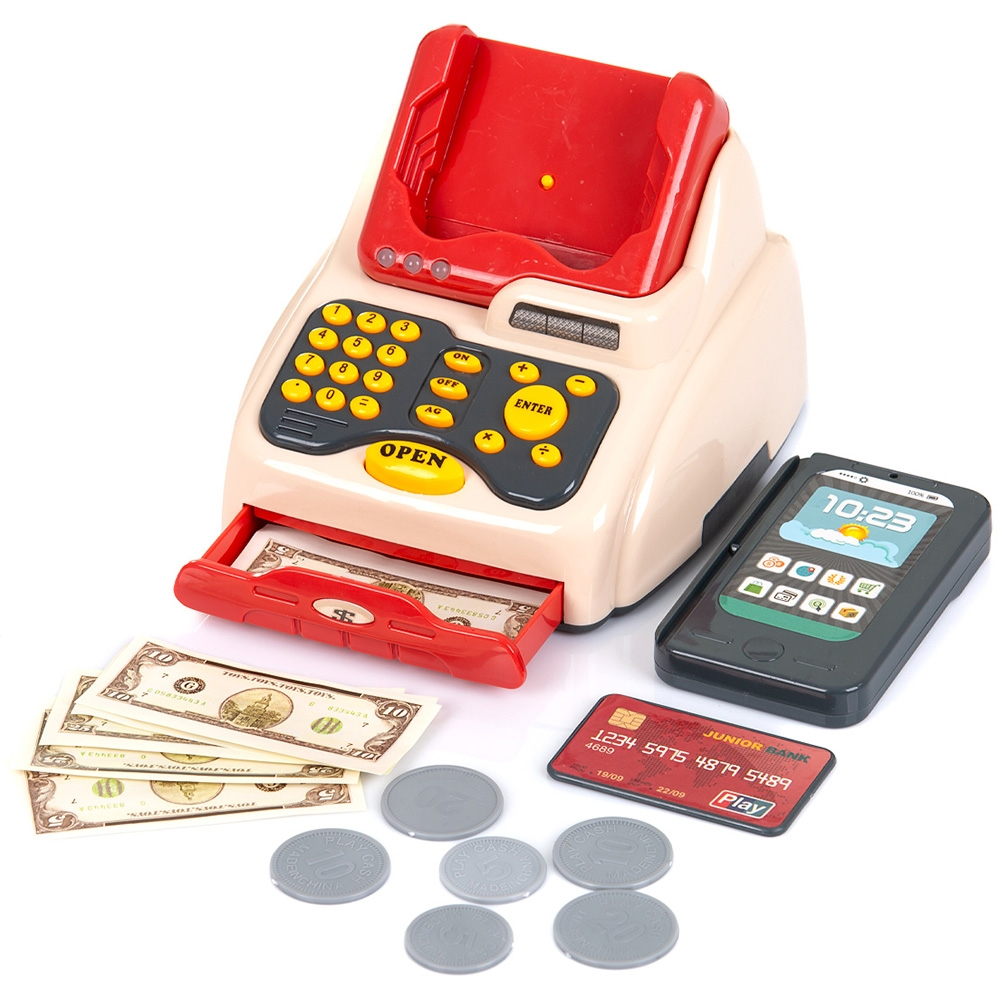 Set jucarie Chipolino Cash Register cu lumini, sunete si 24 accesorii [3]