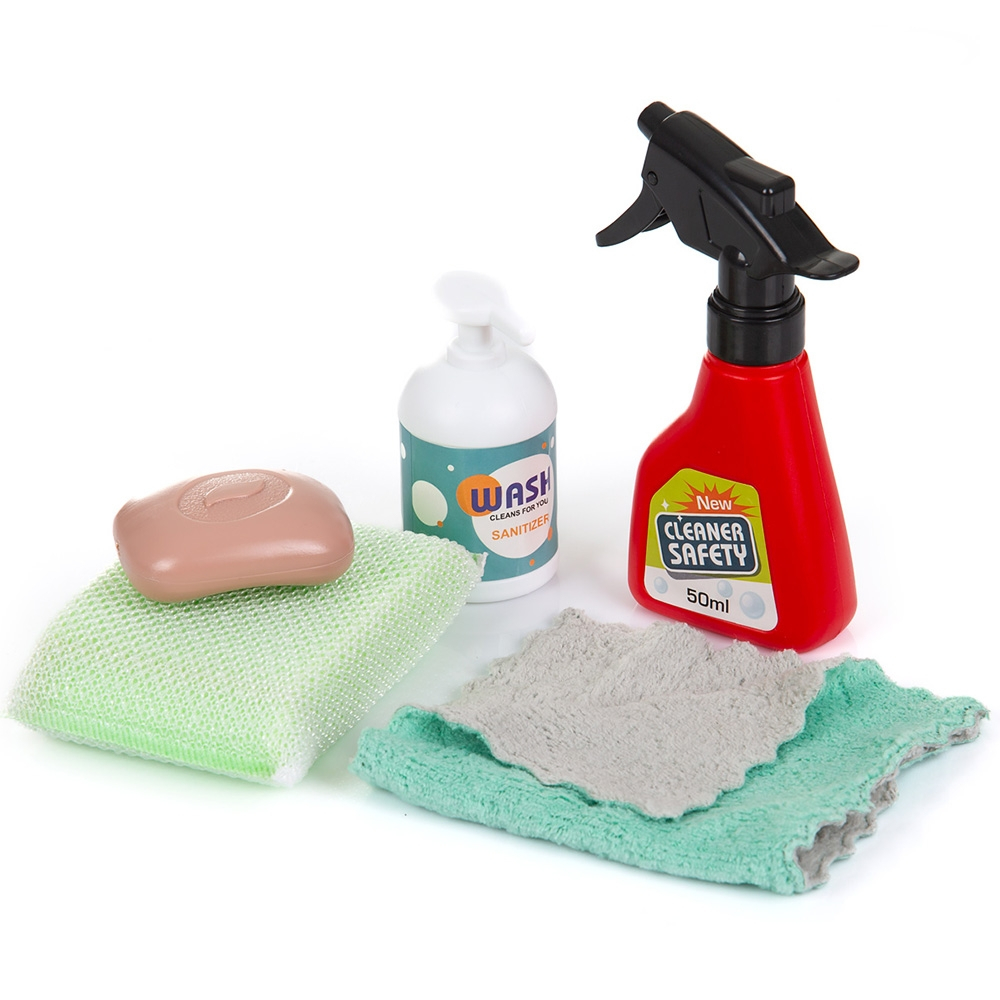 Set jucarie Chipolino Cleaning Trolley cu 16 accesorii [5]