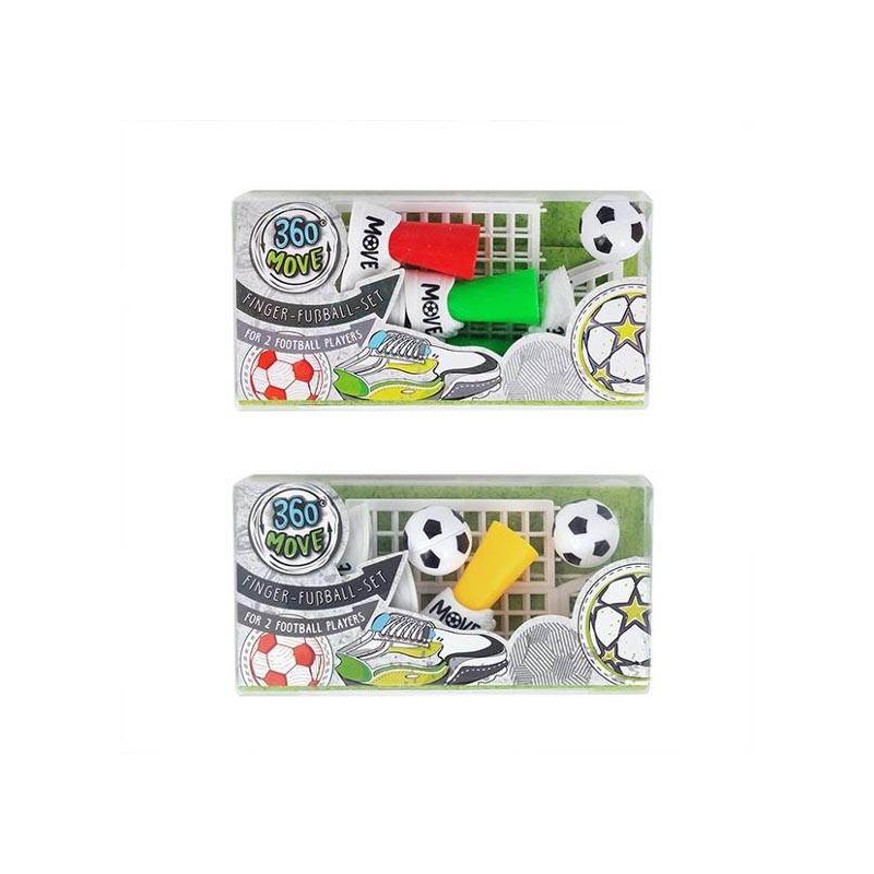 Set jucarie fotbal, Finger Football, Trendhaus CH27536/CH29501, diverse culori [2]