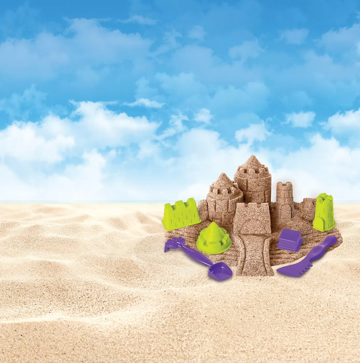 Set kinetic sand o zi la plaja [8]