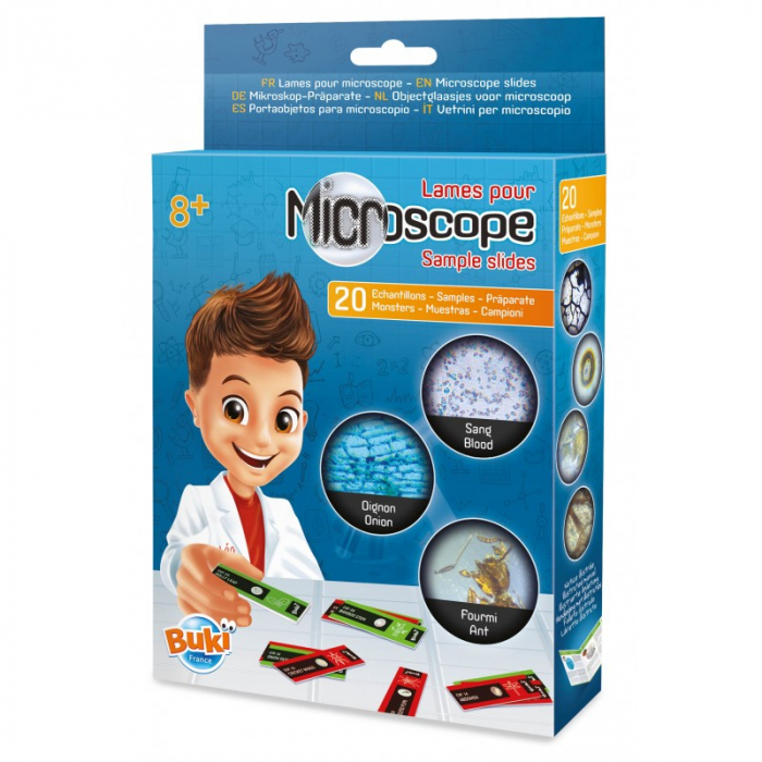 Set Lamele pentru microscop - 20 de mostre diferite [1]