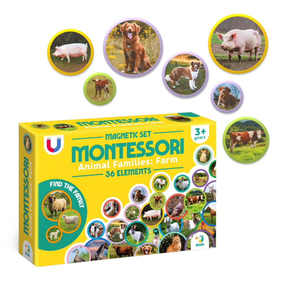 Set magneti Montessori - Animale de la ferma [2]