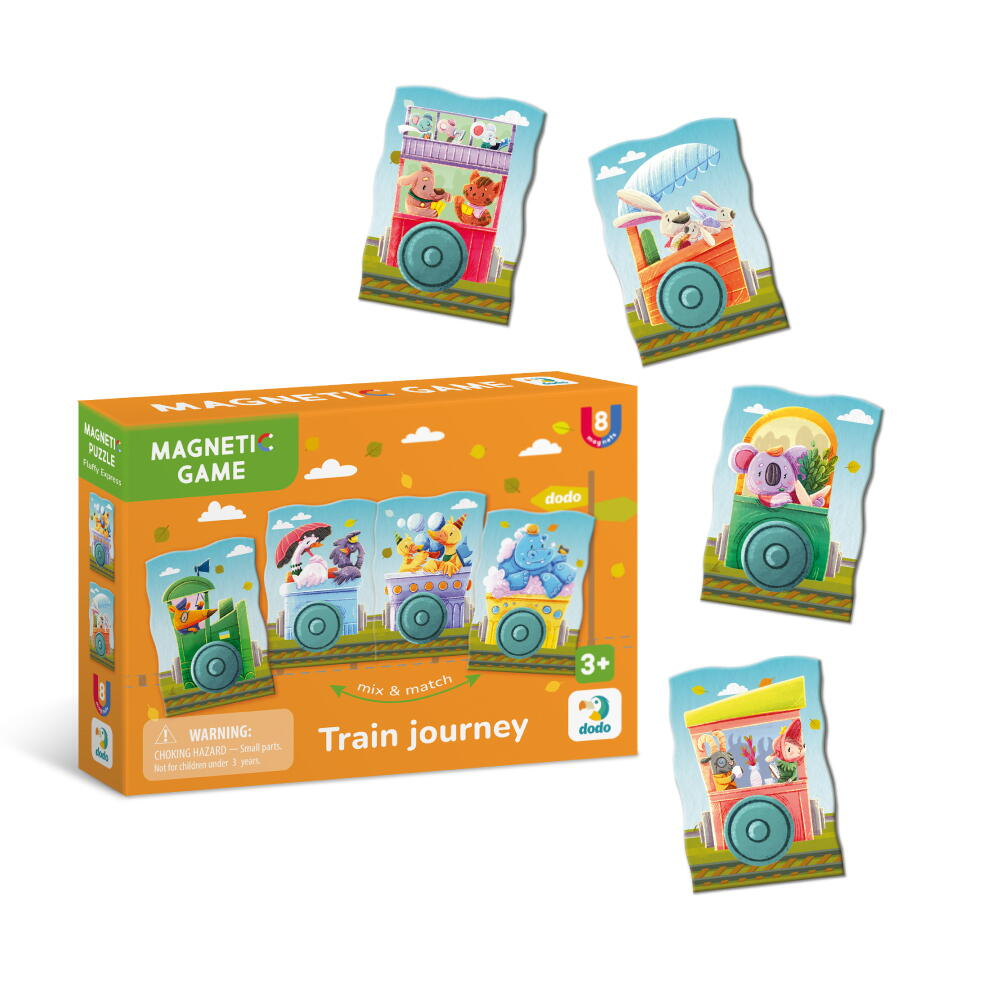 Set magnetic - Calatorie cu trenul [2]