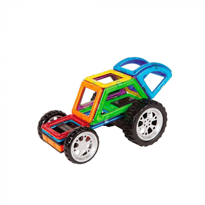 Set magnetic de constructie, Roti amuzante, Magformers, 3 ani+, varsta 6 - 9, 9+ ani, Baiat [4]