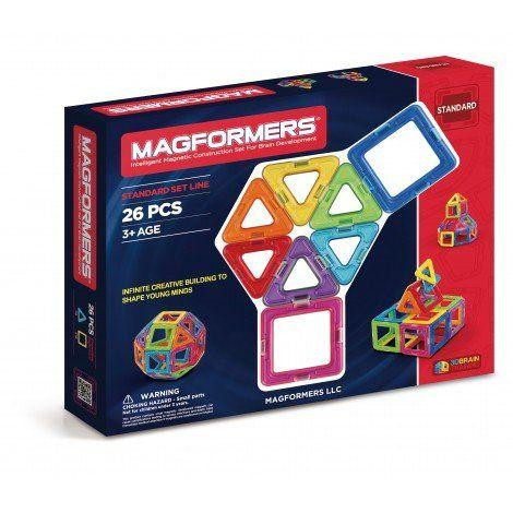 Set magnetic de construit, 26 piese, Magformers [1]