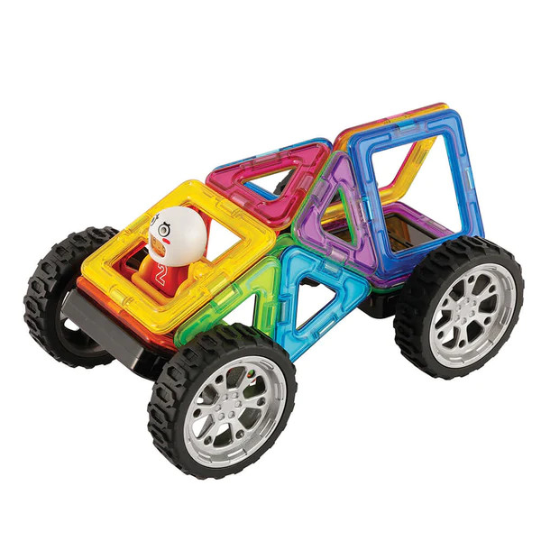 Set magnetic de construit - Magformers Wow Plus, 18 piese, varsta 3 - 6, 6 - 9 ani,  [2]