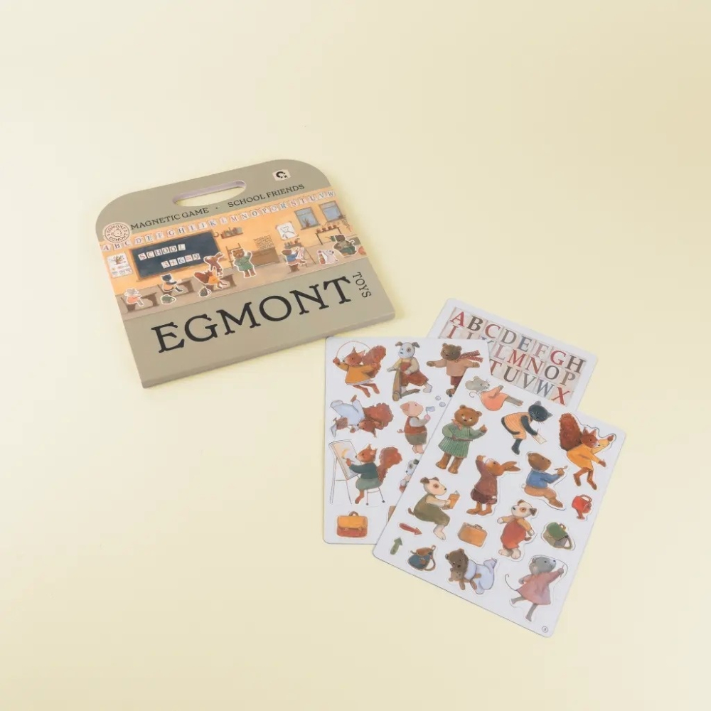 Set magnetic La scoala, Egmont Toys Baiat, Fata, varsta 3 - 6 ani [3]