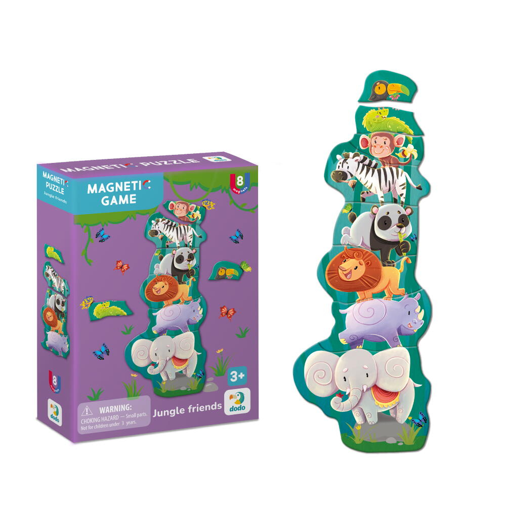 Set magnetic - Prietenii din jungla [2]