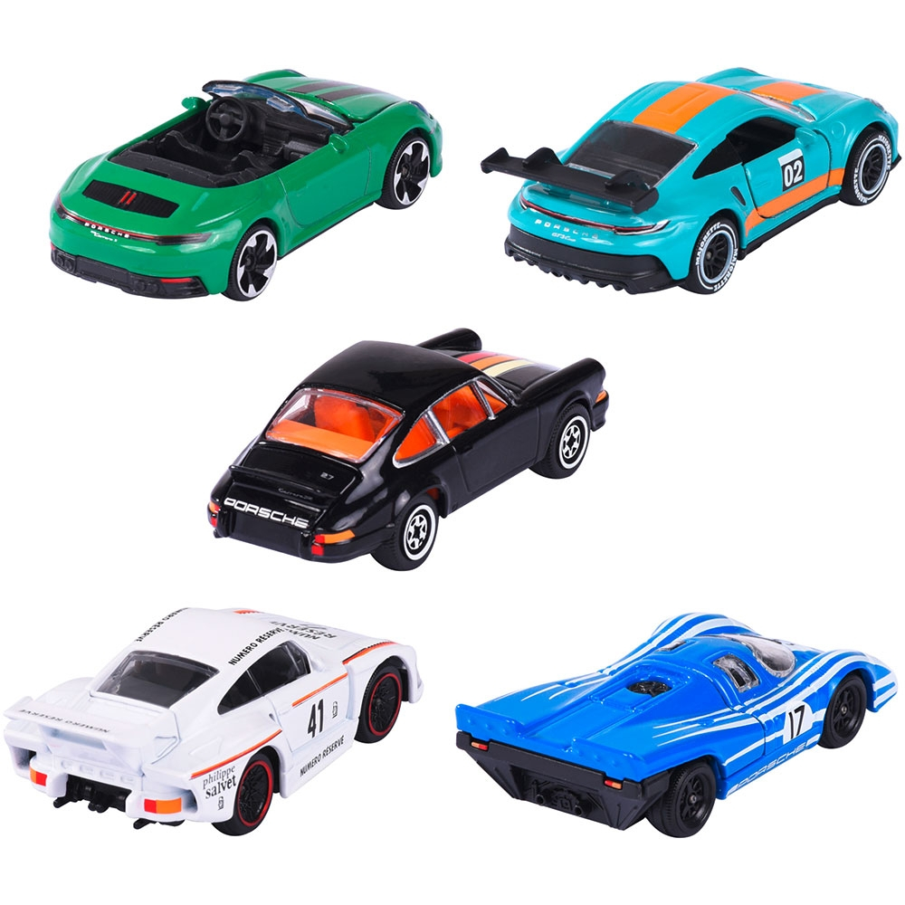 Set Majorette Porsche Motorsport cu 5 masinute [2]