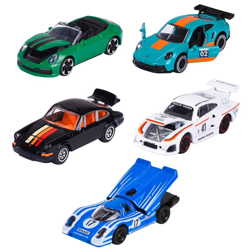 Set Majorette Porsche Motorsport cu 5 masinute [1]