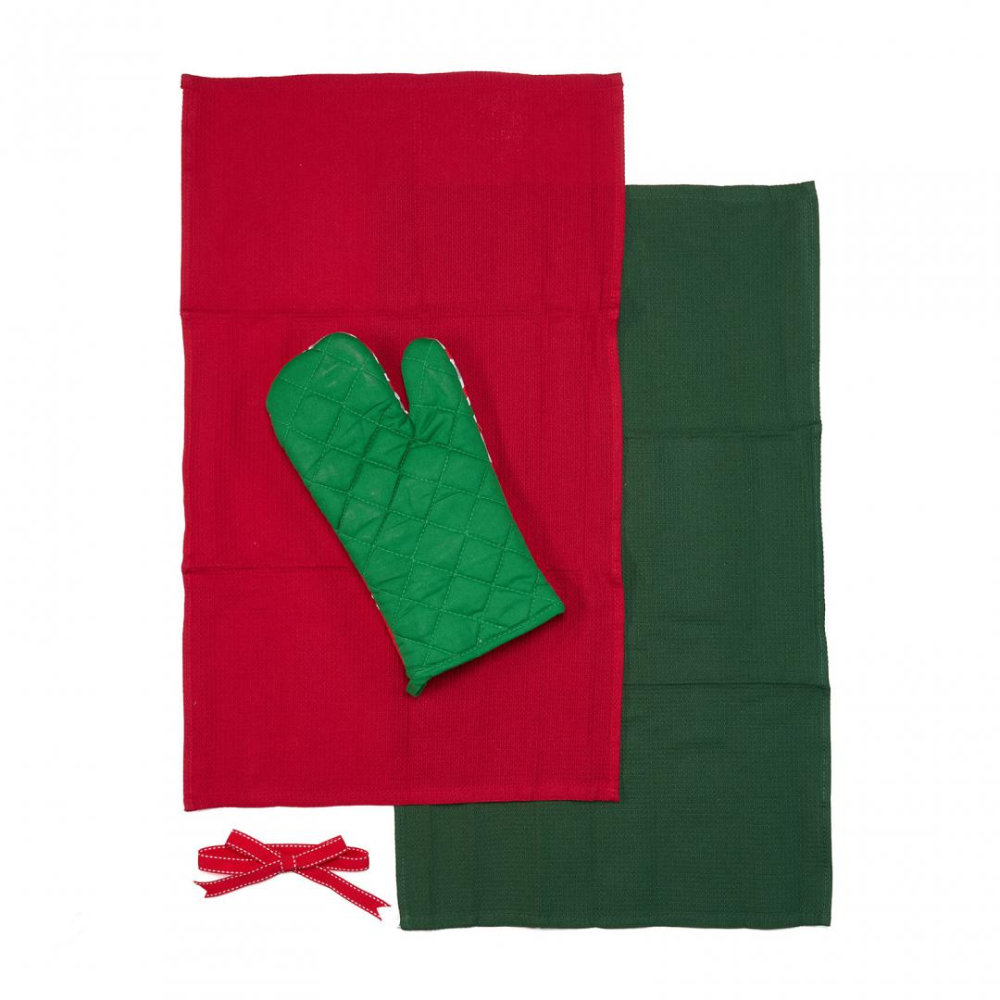 Set manusa bucatarie 3 piese craciun mix [5]