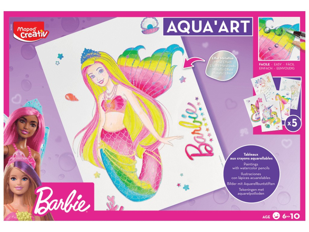 Set Maped Creativ Aqua'Art Barbie Maxi [2]