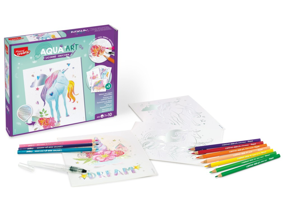 Set Maped Creativ Aqua'Art Unicorn [2]