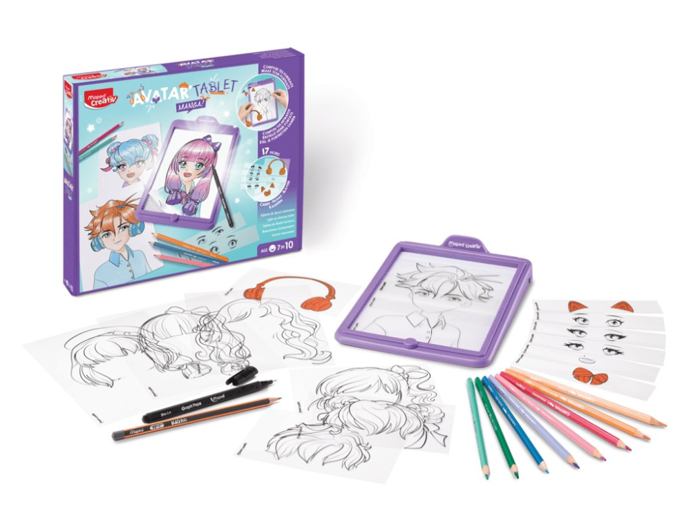 Set Maped Creativ Avatar'Tablet Manga [3]