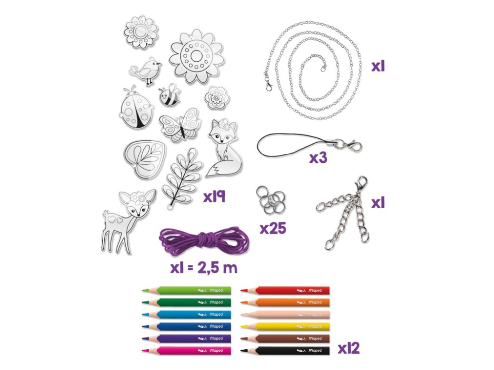 Set Maped Creativ Imagin'Style Magical Plastic [4]