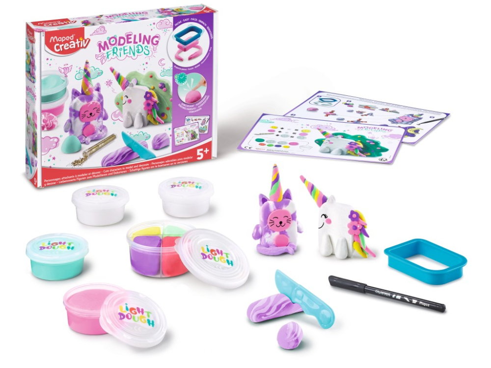 Set Maped Creativ Modeling Friends - Magical [2]