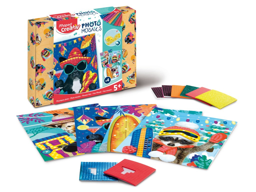 Set Maped Creativ Photo Mosaics - Adventure animals [3]