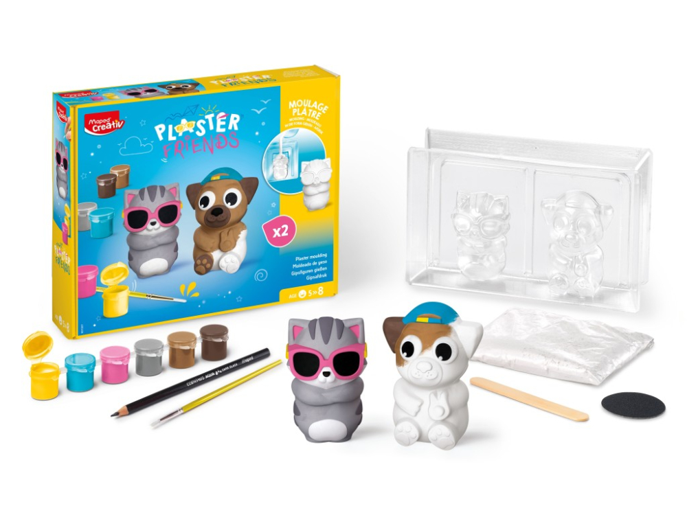 Set Maped Creativ Plaster Friends Pisică & Câine [2]