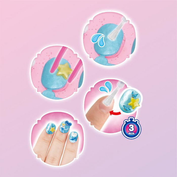 Set Margele Aquabeads - Stickere Pentru Unghii Printese Disney [4]