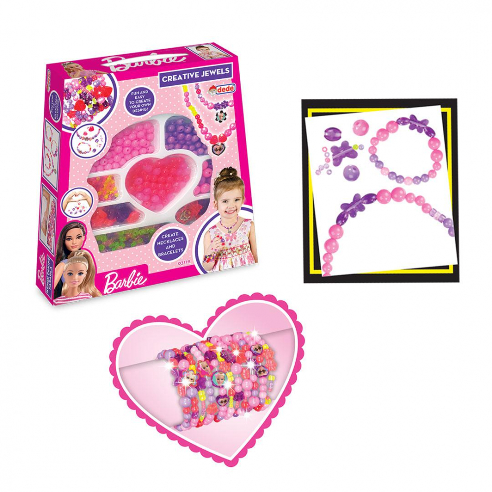 Set margele cu geanta transport, barbie [2]