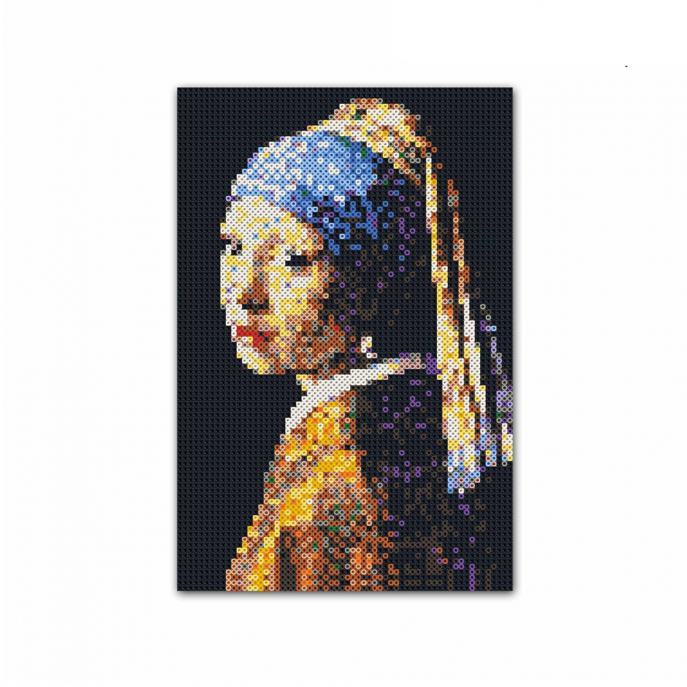 Set margele de calcat Beedz Art - Fata cu un cercel de perla [2]