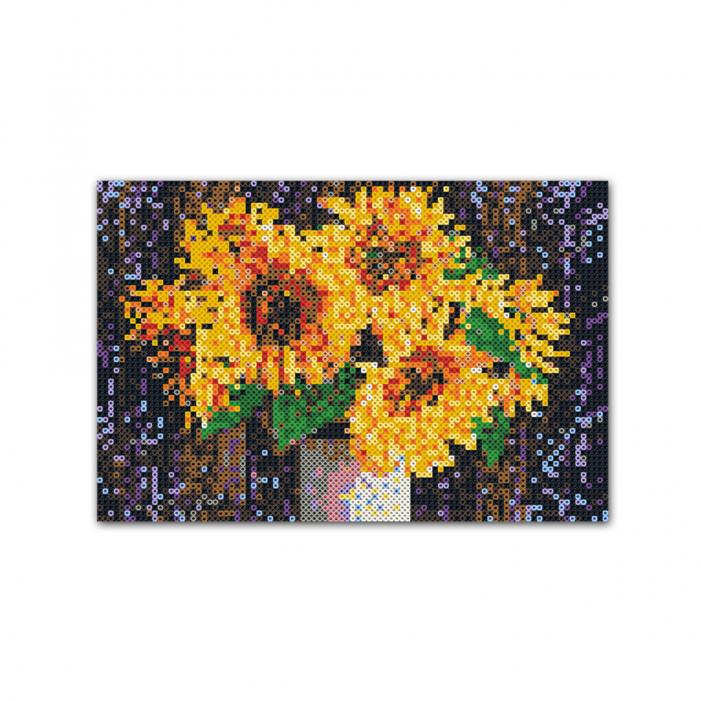 Set margele de calcat Beedz Art - Floarea soarelui [2]