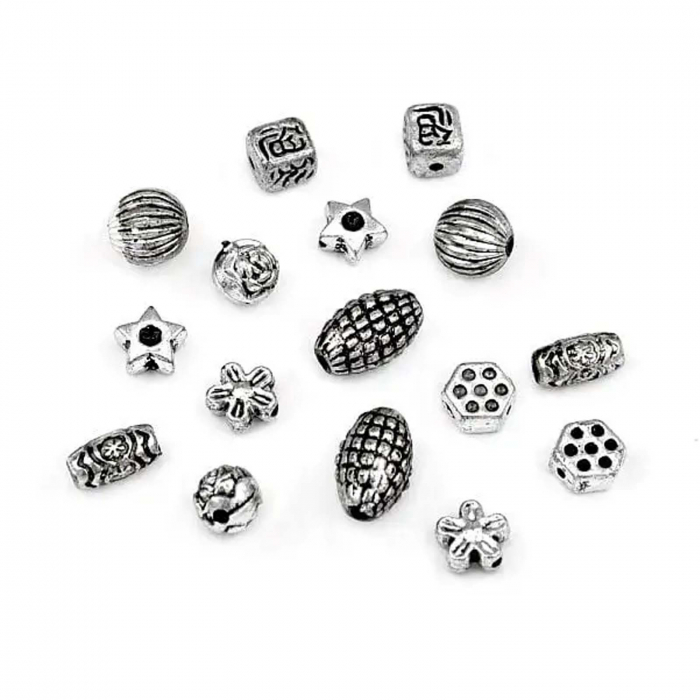 Set margele, talismane cu snur, 8 modele diferite, 17g, Buddha [2]