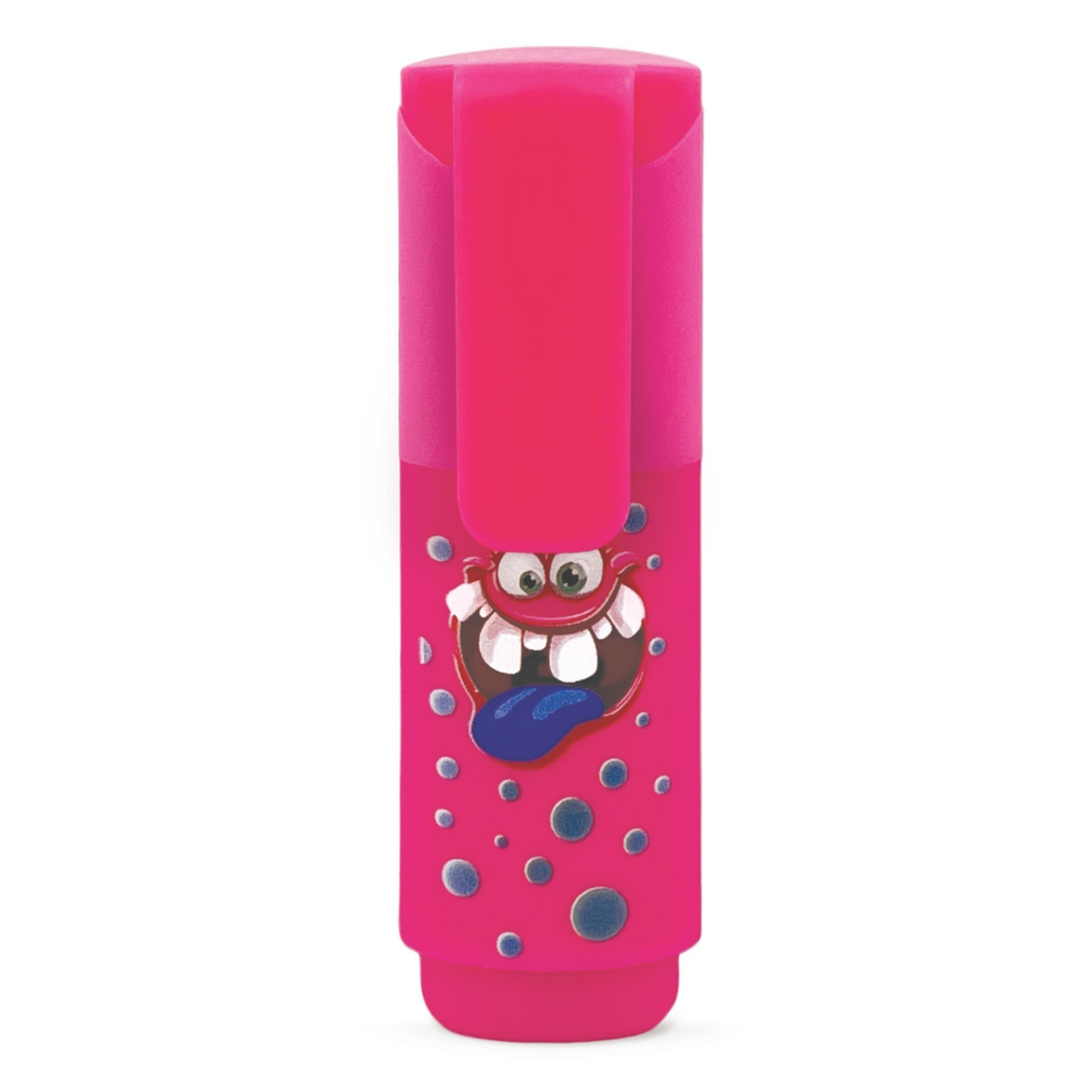 Set Marker evidențiator, Monsters, 6 culori fluorescente (6 buc/blister), copii varsta 3 ani+,6 ani+,8 ani+ [7]