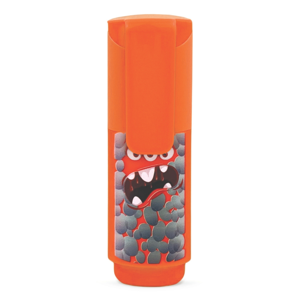 Set Marker evidențiator, Monsters, 6 culori fluorescente (6 buc/blister), copii varsta 3 ani+,6 ani+,8 ani+ [8]