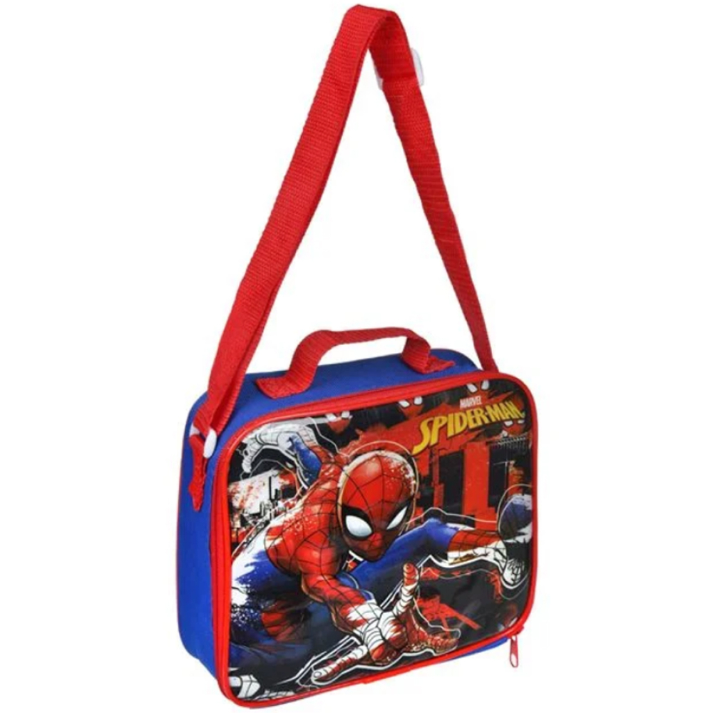 Set Masa Pranz pentru copii, Spider-Man, Geanta Izoterma, Caserola si Sticla Pop-Up [2]