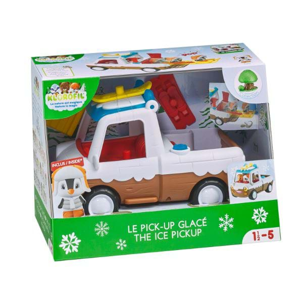 Set Masina Pick-up de Jucarie cu Zapada din universul Klorofil [7]
