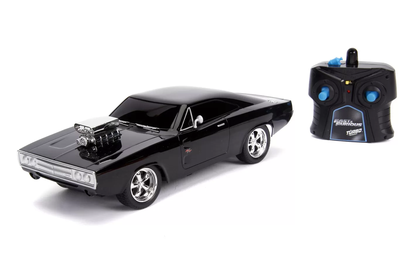 Set masinute fast and furious rc toyota supra&dodge charger srt scara 1:16 [6]