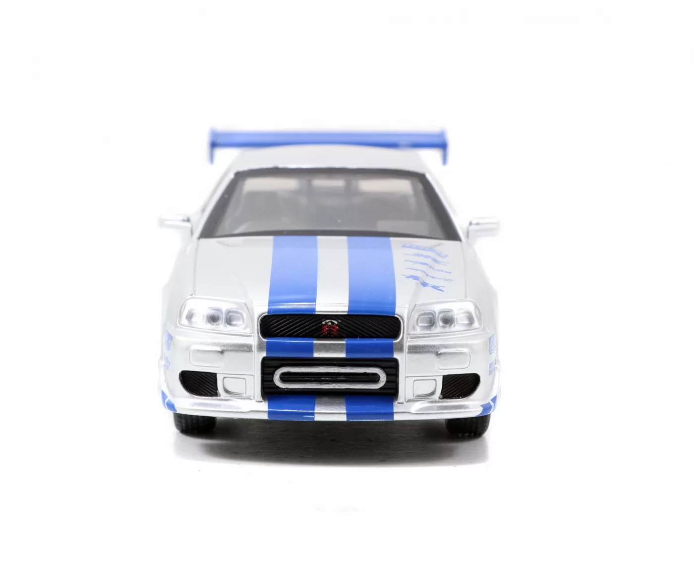 Set masinute metalice fast & furious brian's nissan skyline gt-r(bnr34) scara 1 la 32 [4]