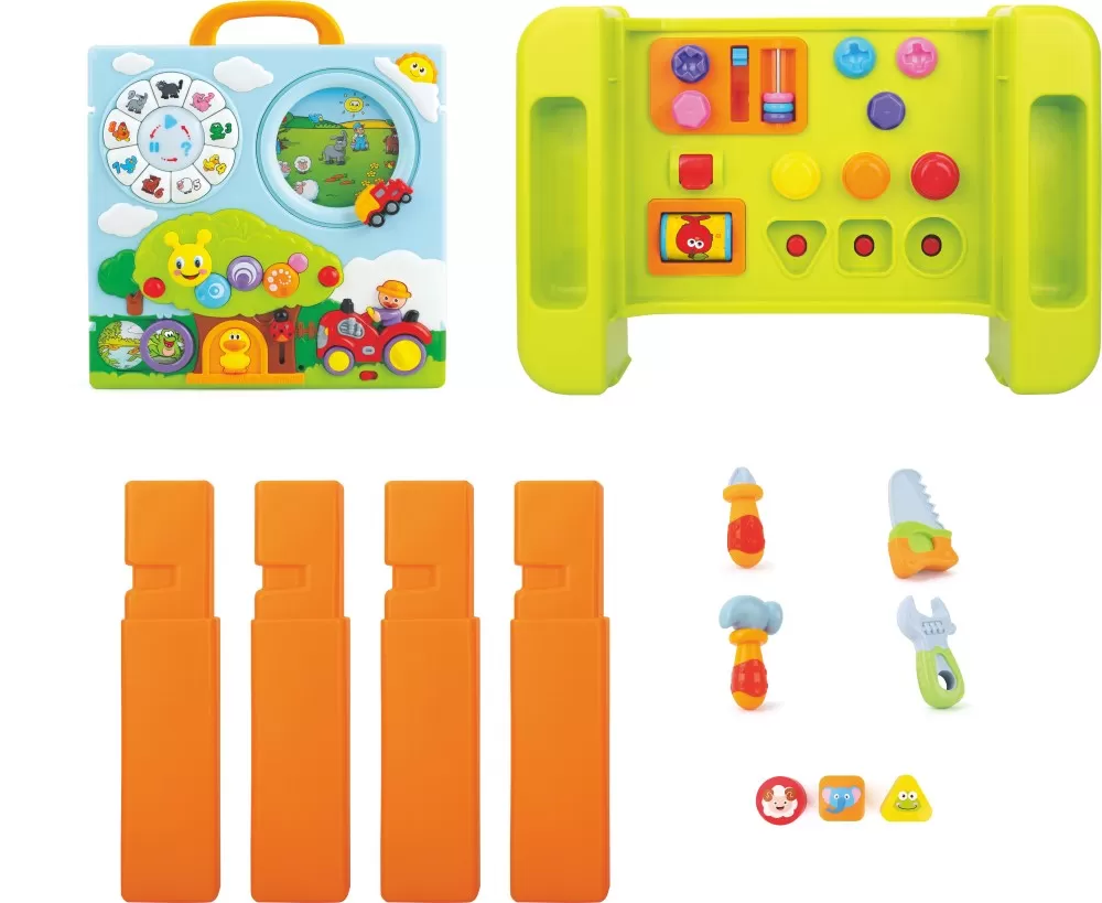 Set masuta interactiva, centru de activitati 6 in 1 [6]