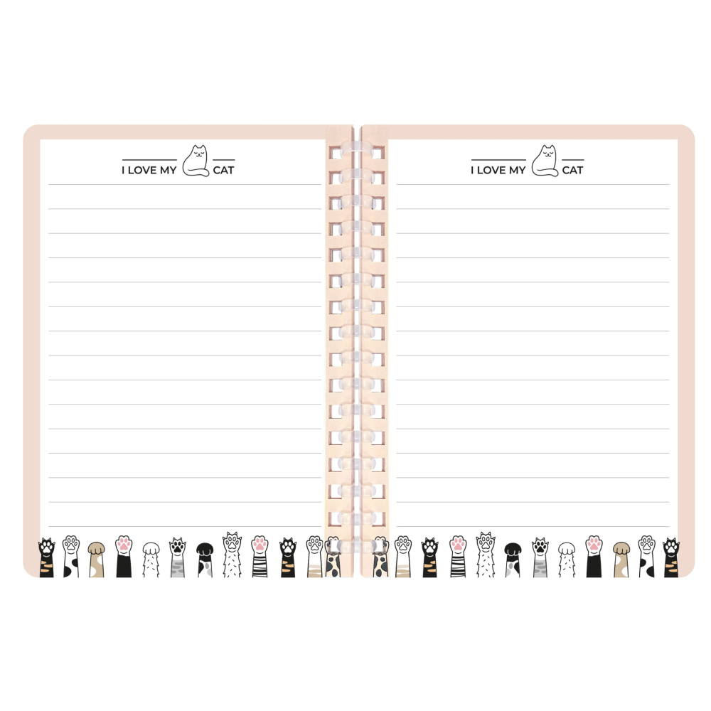 Set memo Mini Meow – 30 file + 180 notite adezive colorate, copii varsta 3 ani+,6 ani+,8 ani+ [3]