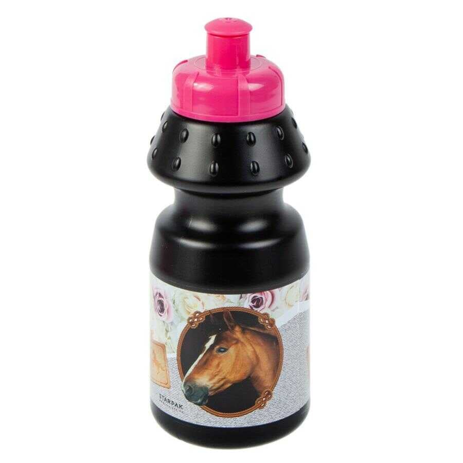 Set mic dejun pentru copii, bidon si cutie de pranz cu design cu cai [3]