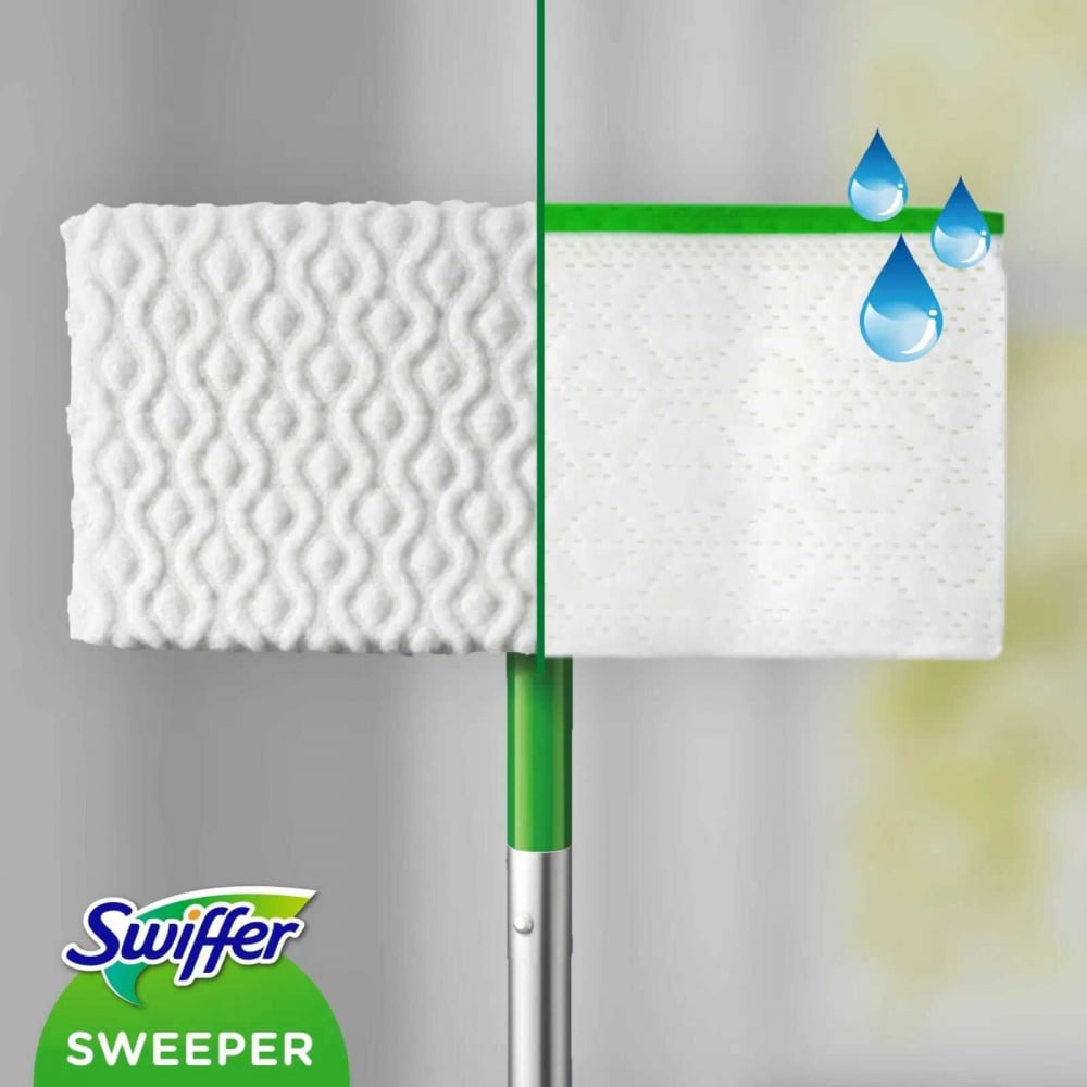 Set mop plat Swiffer Dry + Wet cu 11 rezerve - curatare umeda si uscata [9]