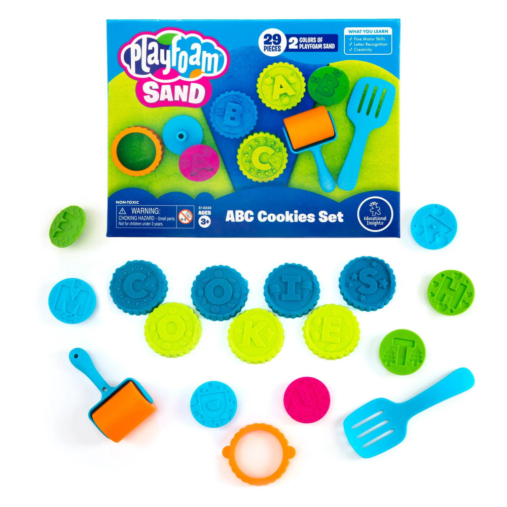 Set nisip kinetic prajiturele ABC - Playfoam [2]