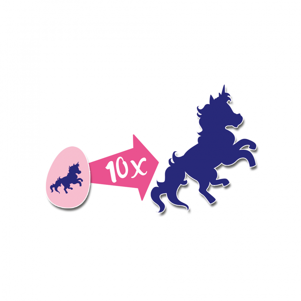 Set oua de jucarie pentru copii cu unicorni care eclozeaza in apa [4]