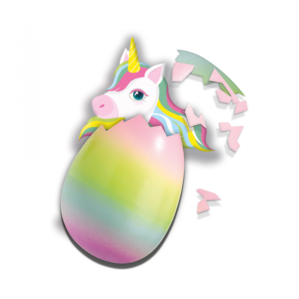 Set oua de jucarie pentru copii cu unicorni care eclozeaza in apa [5]