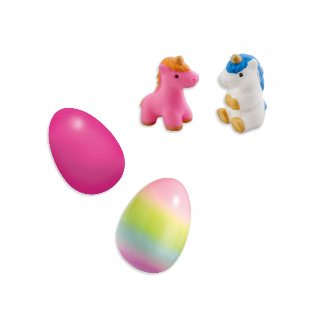 Set oua de jucarie pentru copii cu unicorni care eclozeaza in apa [2]