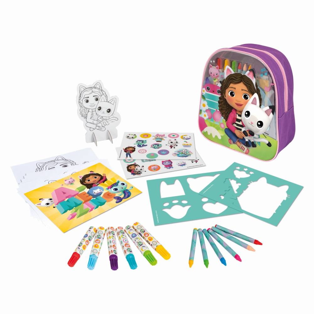 Set pentru desen in rucsac gabbys dollhouse [2]